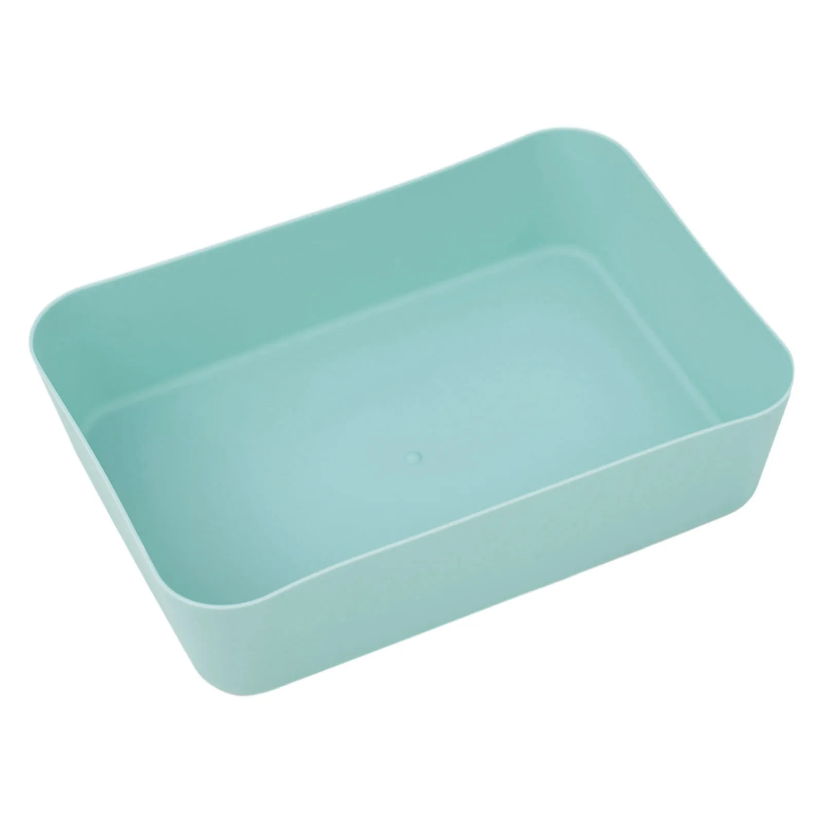 Large Capacity Storage Storage Box Small Box Drawer Kitchen Partition Plastic Material For Dressing Table Drawer Dark Blue