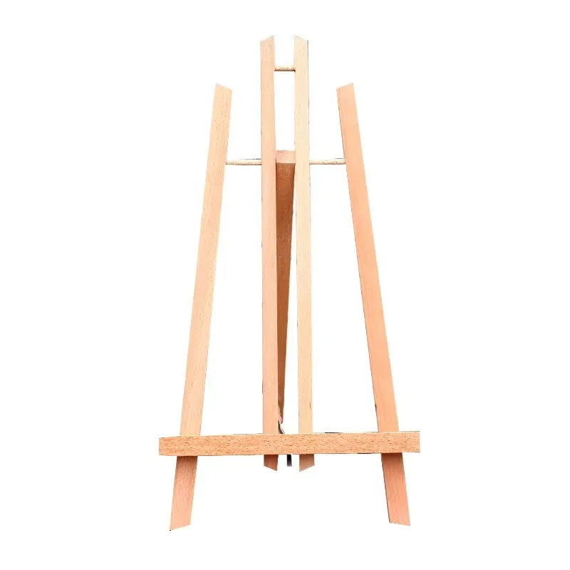 

Adjustable artist wooden triangle display painting art easel