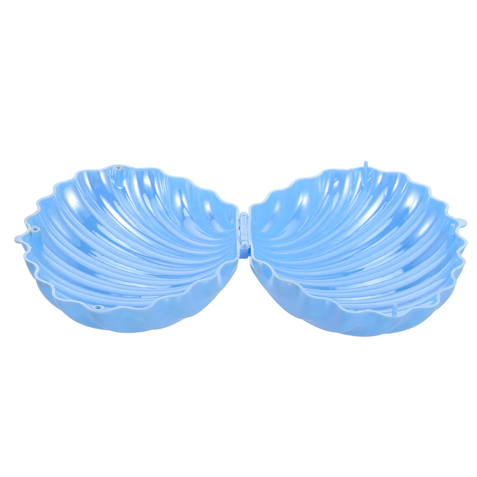 

Shell Candy Box Seashell Jewelry Tray Elegant Design Sturdy Material Compact Storage Containers PP Plastic