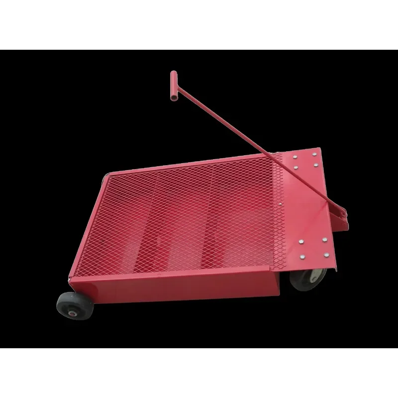 38 Gallon Portable Waste Oil Drain Cart with Wheels Rolling Mobile Oil Change Pan Tank for Garage Workshop Auto Repair Tool