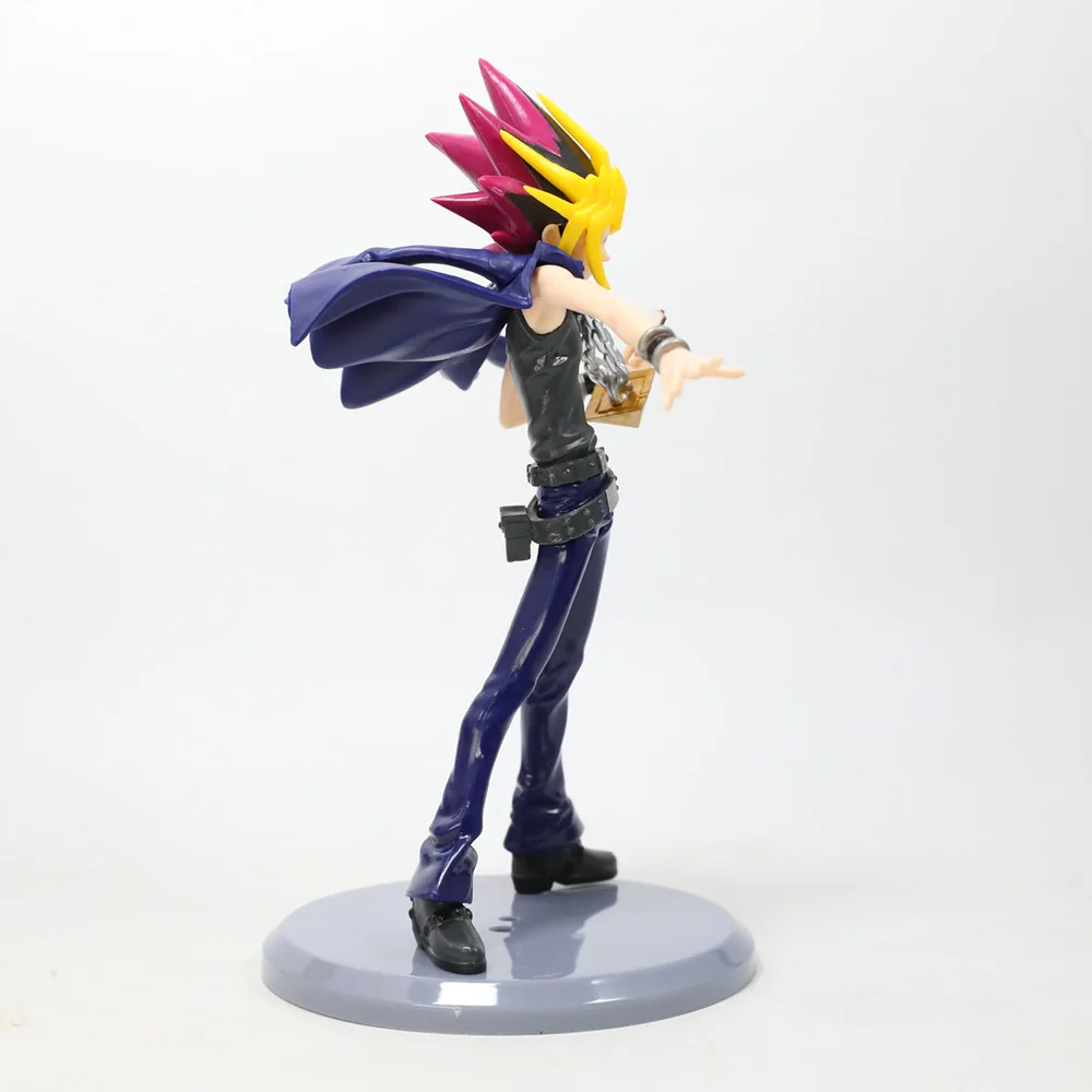 أنيمي يو غي أوه! شخصيات الحركة موتو يوجي الأسود الساحر فتاة التماثيل البلاستيكية نموذج مانغا المرآب أطقم GK لعبة الحلي جمع