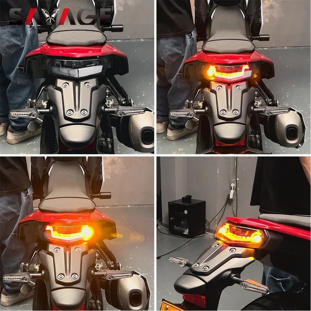 2025 T7 T700 Tail Brake Light For Yamaha Tenere 700 Tenere700 Rally Word Raid 2019-2024 LED Integrated Taillights Blinker E32