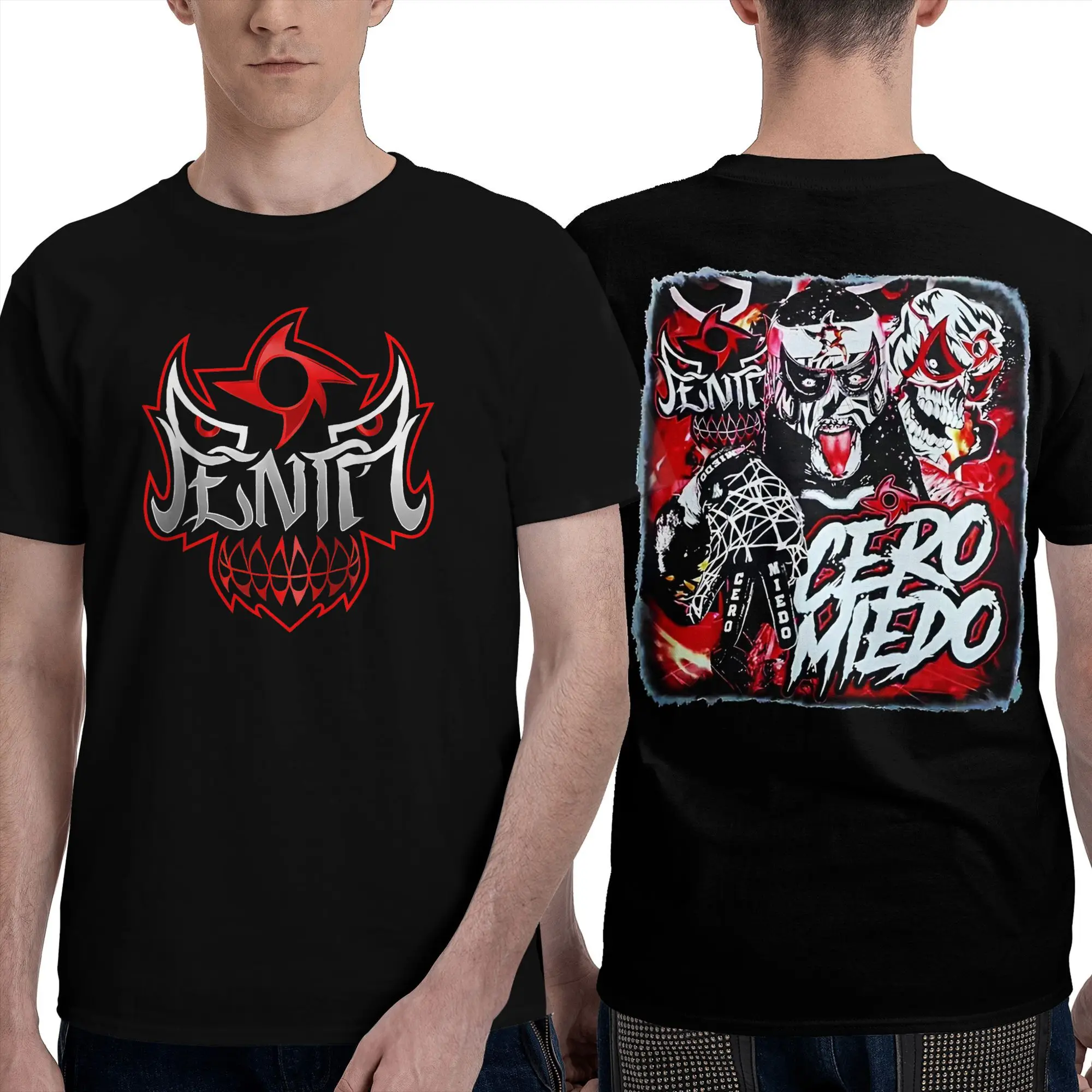 

Men Women's penta el zero T Shirts Pure Cotton Clothes Vintage Short Sleeve Crew Neck Tees Printing T-Shirts