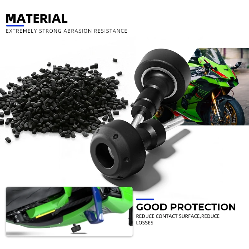ZX6R 2019-2021 Frame Sliders Crash Mushrooms For ZX6R Performance 2019-2021 Falling Protection Crash Pad Motorcycle Accesorios
