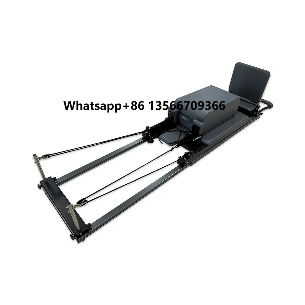 

Home Use Reformer Saving Space Weight Light Foldable Pilates Telescoping Aluminum Reformer