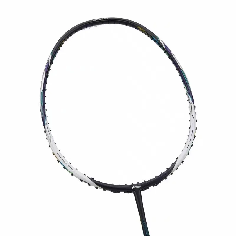 Original Li Ning Tectonic Offensive Badminton Racket Full Carbon Ultralight Professional Sports Badminton Racket Without String