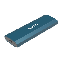 Dual Protocol M.2 NVMe/NGFF SATA SSD Case 10Gbps HDD Box M.2 NVME SSD to USB 3.1 Enclosure Type-A to Type-C Cable for M2 SSD