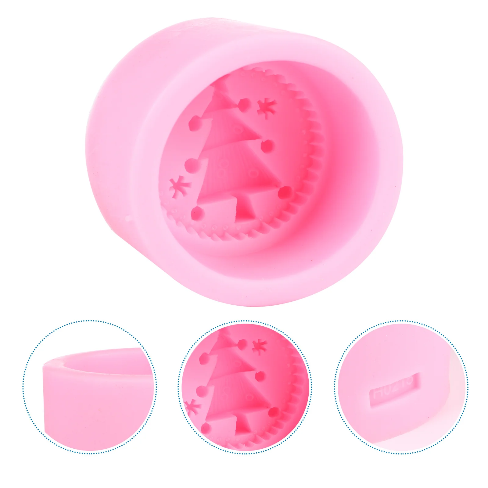 

Silicone Christmas Mold Cake Dessert Fondant Soap Diy Baking Pan For Family Festival Xmas Treats Easy Release