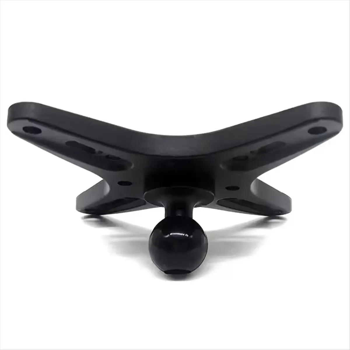 Portable Monitor Mounting Adapter Bracket Plate with 1inch Ball Head to 100x100mm 75x75mm, Wall Arm Mount Universal