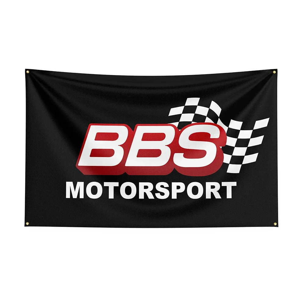 3x5 BBS Flag Polyester Printed Car Parts Banner For Decor 1