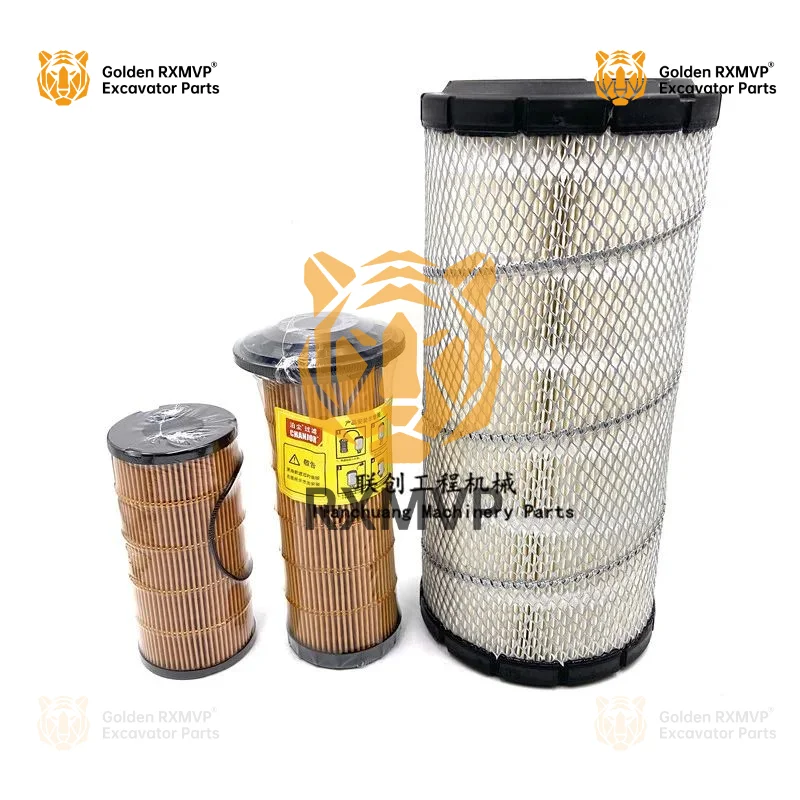 For Caterpillar CAT E312D2GC air filter oil diesel grid hydraulic return oil inlet pilot filter cleaner excavator accessories