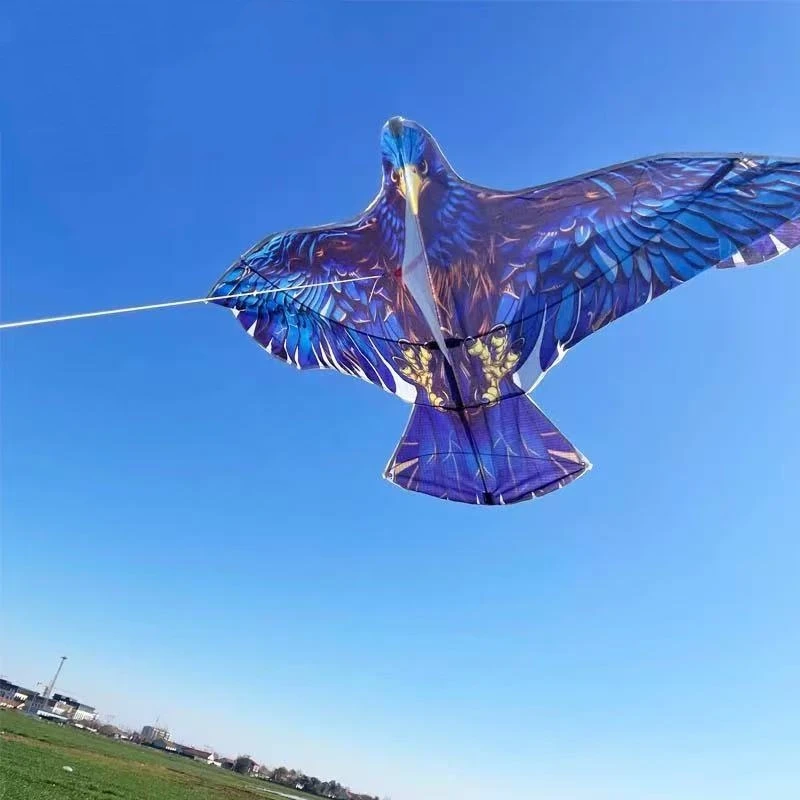 Cometa de águila grande volando para adultos, pipas para jugar al aire libre, cometa de dirección, enrollador de una sola línea, pipa profesional, pipas de pájaros, pipas de serpiente