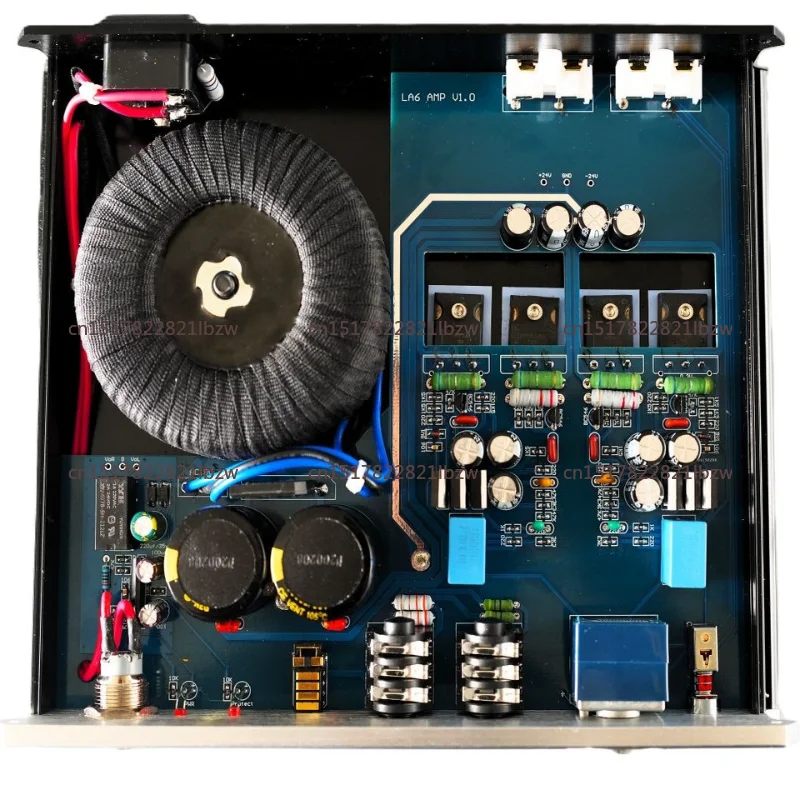 Pure Class A Headphone Amplifier Using Pass Constant Current Source Field Effect Transistor Output High Current High Voltage Amp