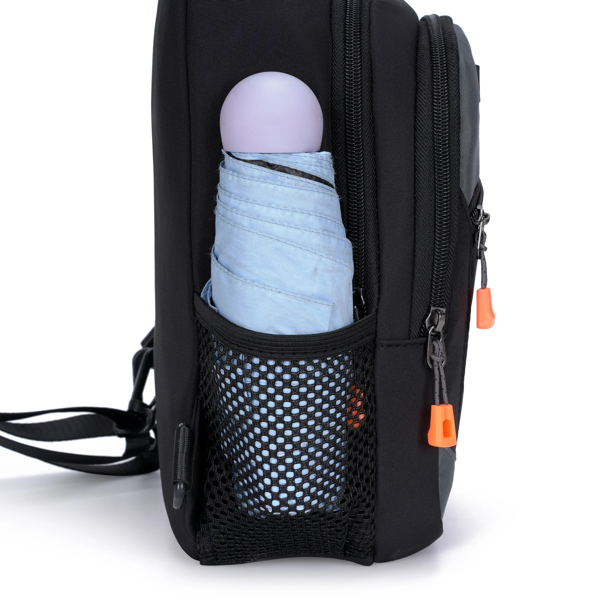 Bolso de pecho de moda para hombre, bandolera informal a la moda, impermeable, para exteriores, mochila de un solo hombro para hombre