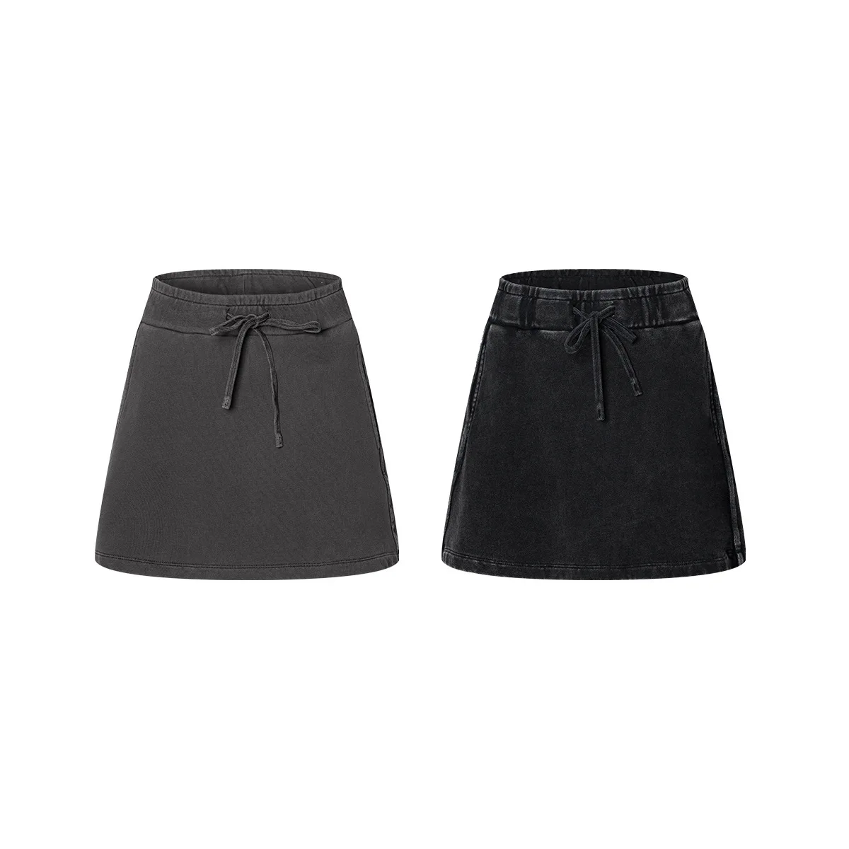 Women's Fashion 2025 Summer American Fashion Style Casual High Waist Skirt Sports Half Skirt Sweat Skirt Hot Girl Bodycon ZJ57