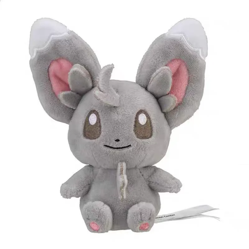 Japanese Pokémon Palm Fit Collection Plush Doll Minccino Cinccino Children's Day, Birthday, New Year, Christmas Gifts - view 2