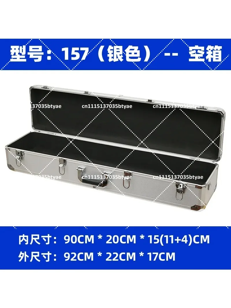 Aluminum frame Portable High waterproof and shockproof Storage Box for Tools Instrument Equipment and Family Documents