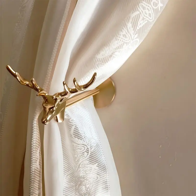 Curtain Tieback Holdbacks Curtain Side Holders for Wall,Curtain Hook Pull Backs