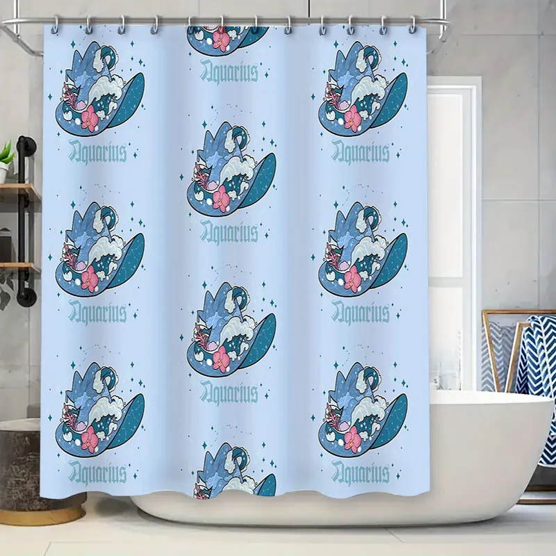 

Cute Cat Bathroom Decor Shower Curtain Set Waterproof Farmhouse Animal Kitty Washroom Curtains Home Decor