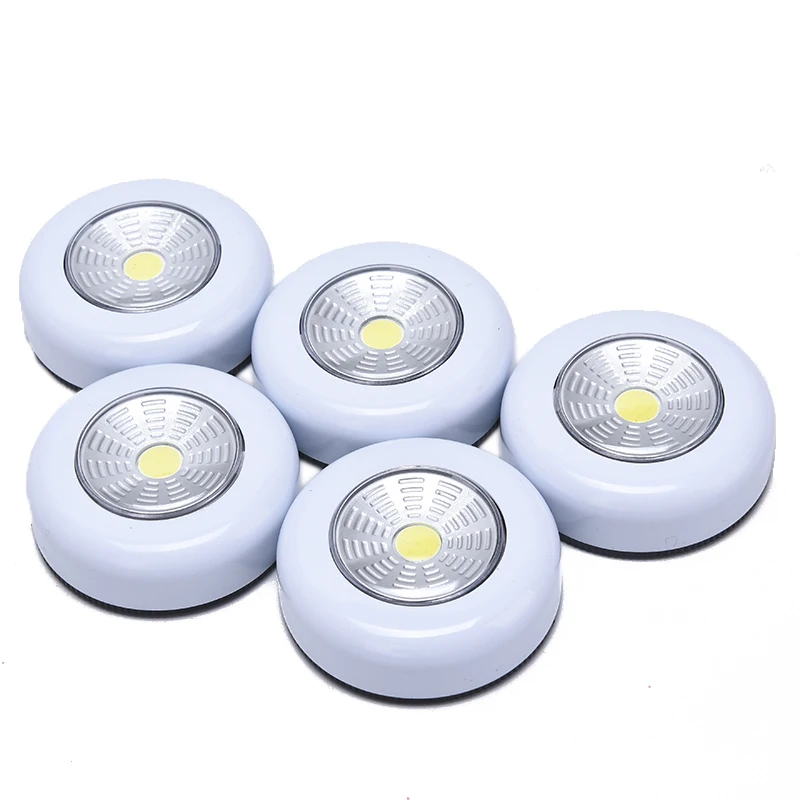 Lámpara de pared con Sensor de movimiento COB, luz LED nocturna para armario, dormitorio, Control táctil, 1 unidad
