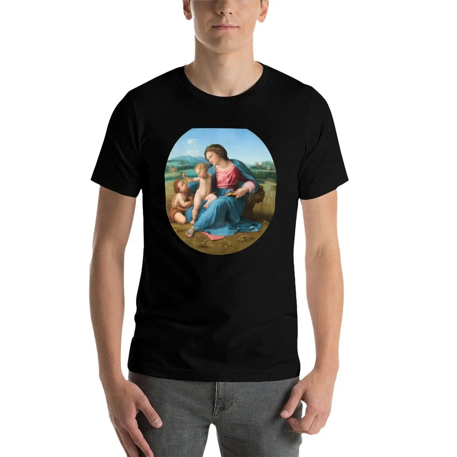 

Raphael - The Alba Madonna T-Shirt g man t shirts for men anime t shirts for man anime t shirts oversize T-Shirt