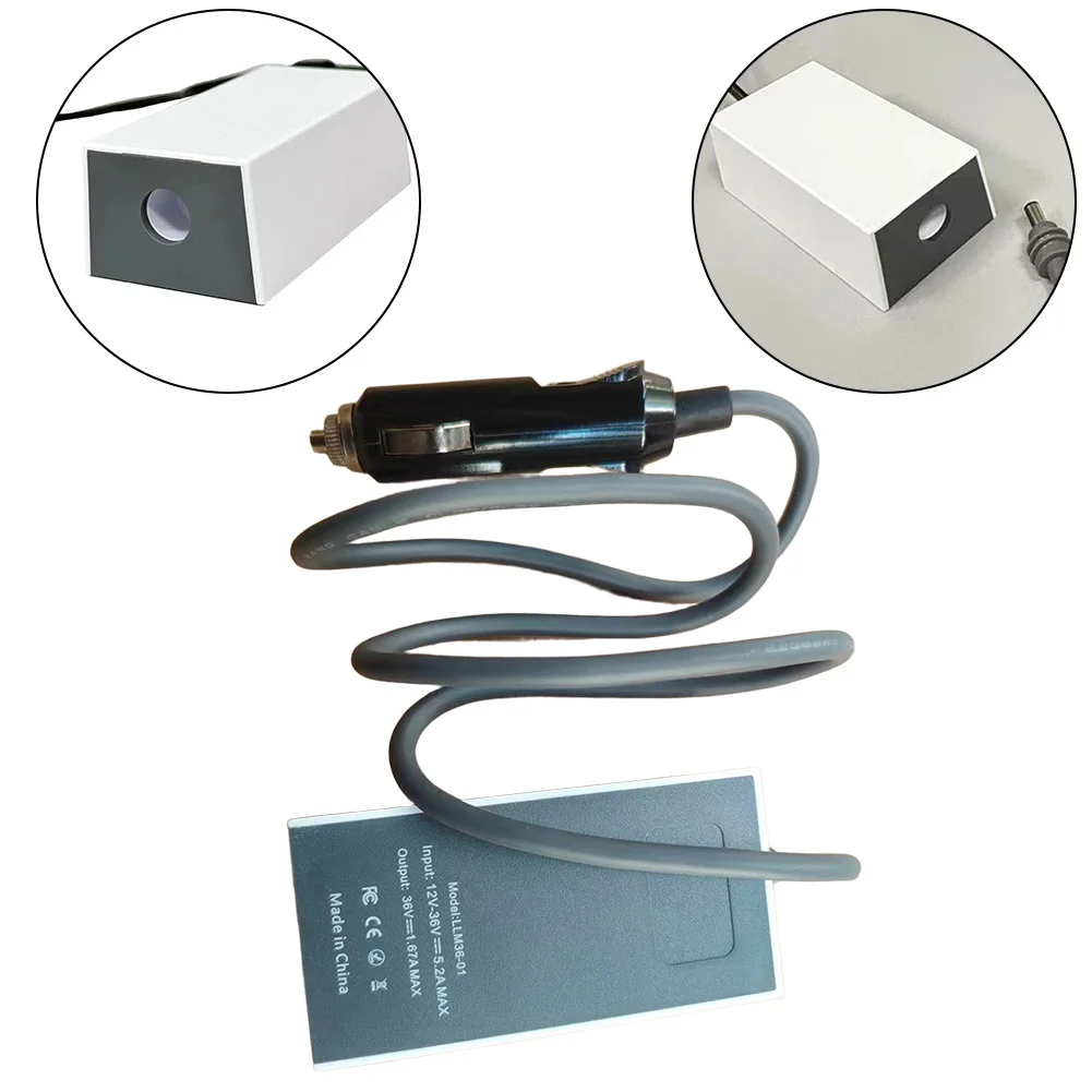 36V 5A DC DC Converter Car Cable For Starlink 12V 24V To 36V Power Supply Adapter For Vehicle Boat RV Camping Use
