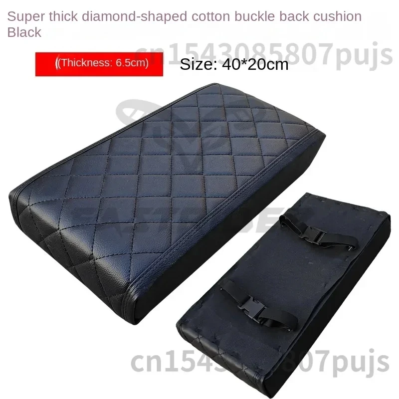 Heightened and Thickened 6.5cm Bicycle Rear Seat Cushion Can Be Manned Mountain Bike Rear Shelf Cushion Bike Saddle