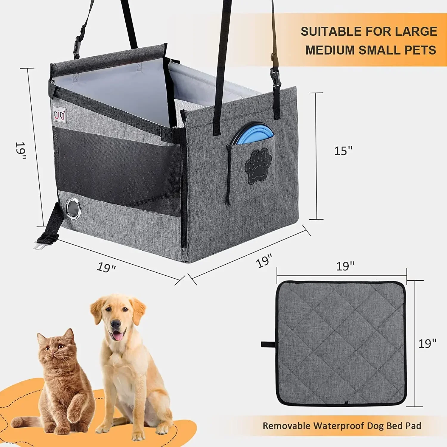 Thumbnail 2 - #11 Trending Puppy Car Seats Right Now