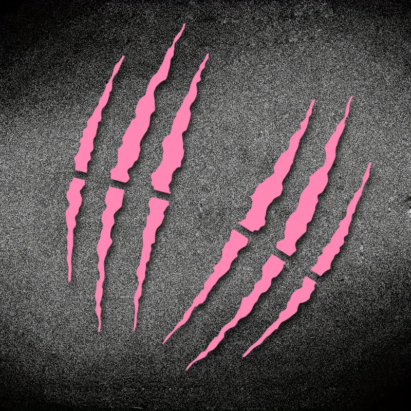 

Monster Claw Motorcycle Sticker, Waterproof Vinyl Decal for Fenders, Racing Helmets, Cars & Laptops