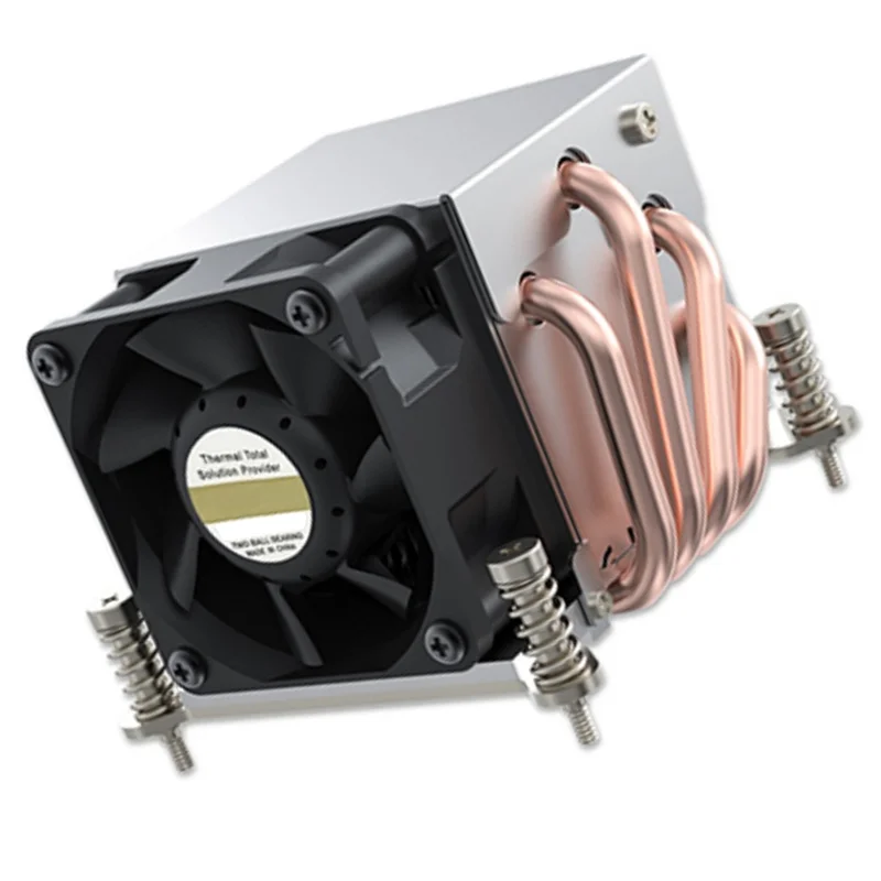 GO-LGA2011-R63 برودة 150 واط ل LGA 2011 المبرد 2U 4 أنابيب الحرارة LGA2011 مربع نوع 80 مللي متر X 80 مللي متر تصاعد الملعب بالوعة الحرارة