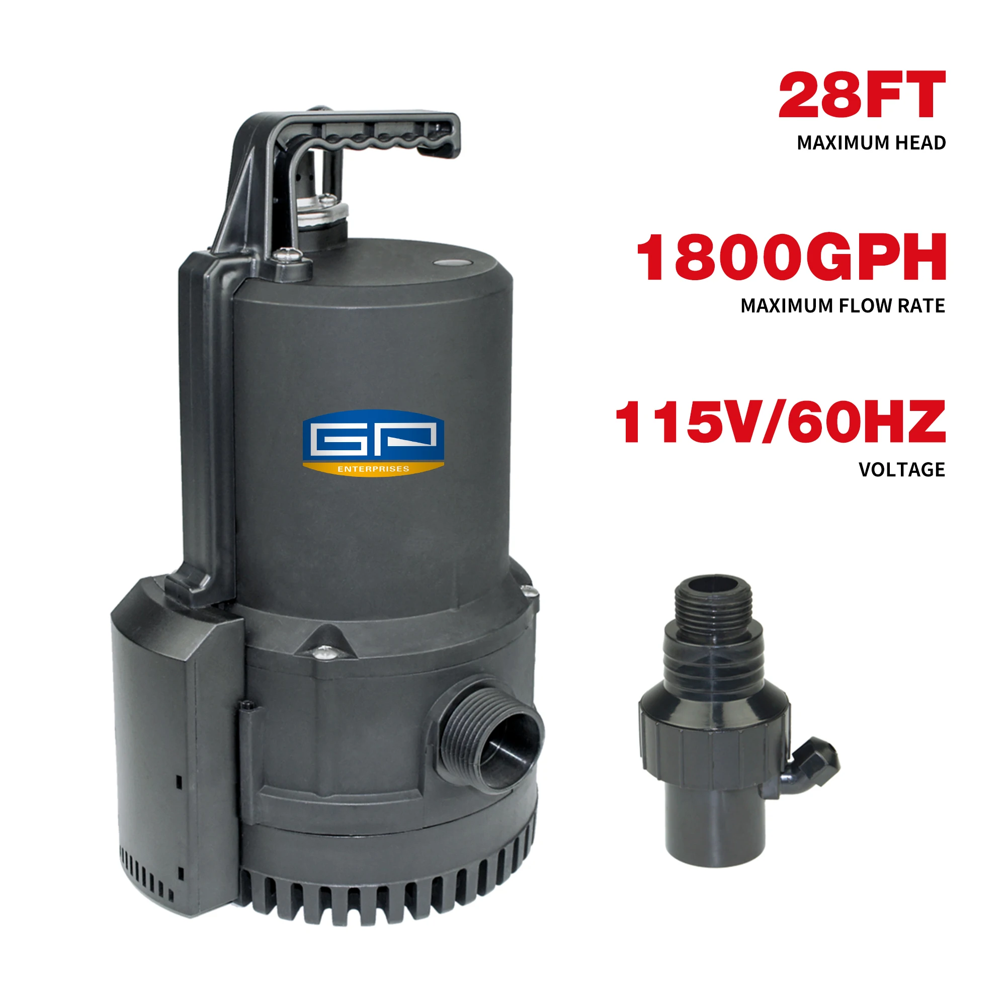 GP Enterprises Made Automatic Submersible Utility Water Pump With China Factory Price Water Transfer Pump