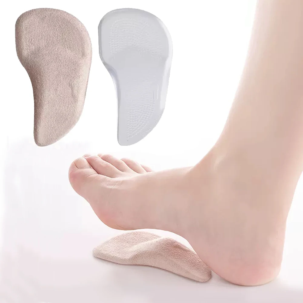 

Silicone Gel Orthopedic Insoles for Shoes Women Flat Feet Arch Support Foot Insoles for Plantar Faciitis Pain Relief Shoe Pads