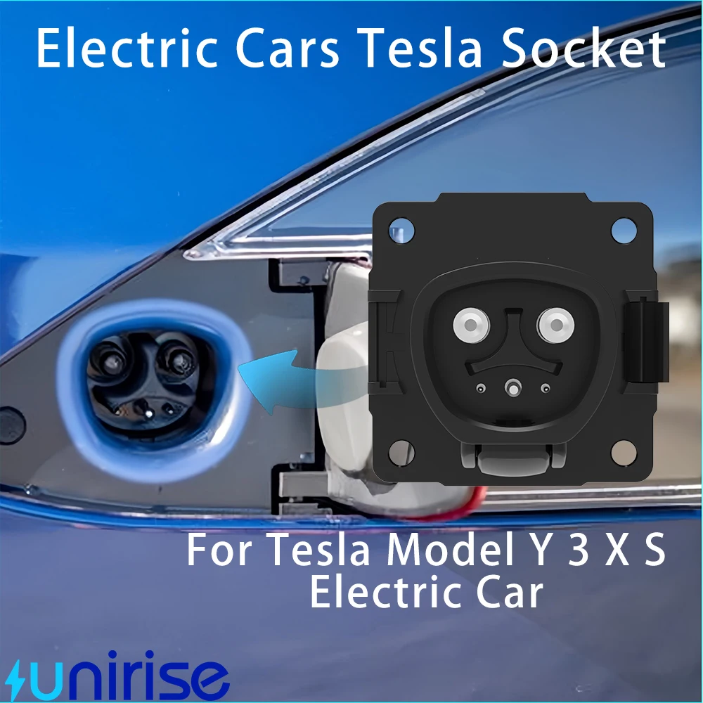Electric Cars NACS Socket Charge 16A/32A/50A/80A/ NACS Connector Male Socket for NACS Model Y 3 S X EV Socket 0.5M/1M Cables