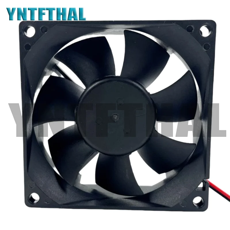 Ventilador de aflojamiento de 2 cables para JSF8025HS DC12V 0.35A 8CM 8025 80*80*25MM, nuevo