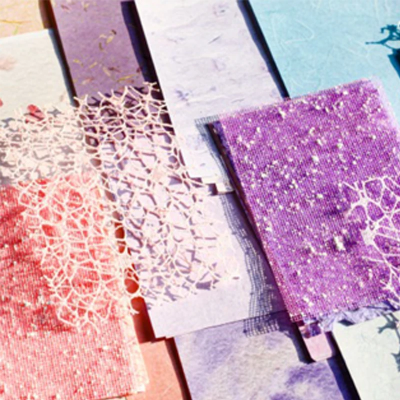 52pcs Daylily Series Mixed Material Pack Handbook Collage Material DIY Desk Calendar Greeting Card Frame Scrapbook Mug Diary