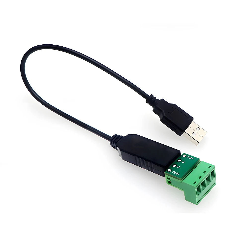 Industrial USB Converter 4 Terminal Block Connector Module RS232 To RS485 Upgrade Protection Industrial Instruments