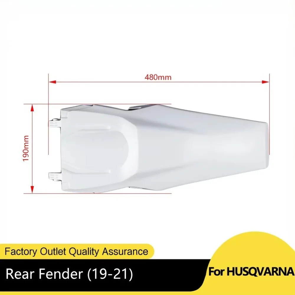 guardabarros trasero para HUSQVARNA FC250 2019-2022 TC125 FX350 TX300 FE450S guardabarros cuerpo carenado cubierta de plást