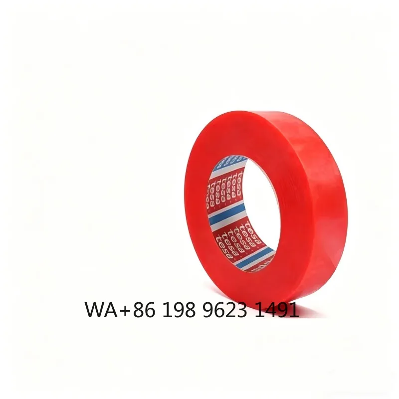 Medium Duty Tensile PET Tape, Single Sided Waterproof Acrylic Tape for Packaging Strapping Fixing Use