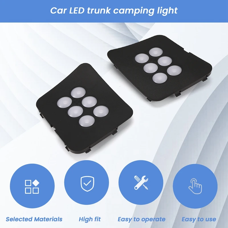 Car Trunk Light LED Retrofit For Hyundai Tucson L 2021 Interior Reading Light Rear Tail Box Light