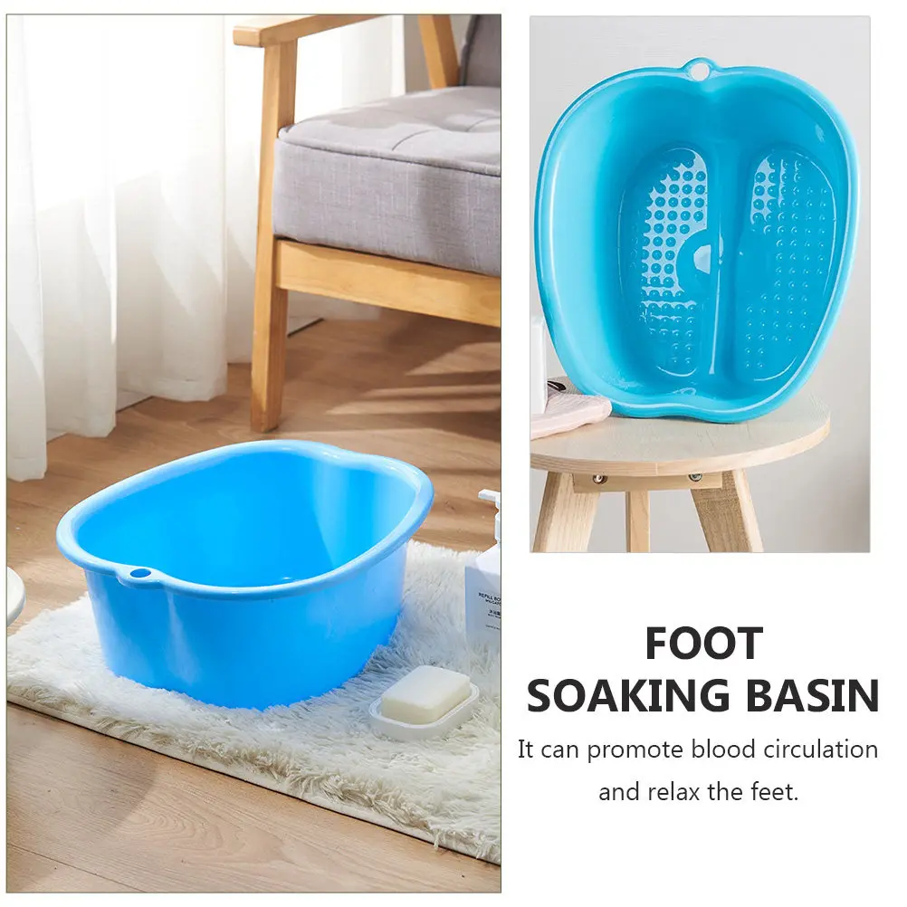 

Набор из 3 прочных ванночек для массажа ног, идеально подходит для замачивания ног дома, для использования в спа-салонах и для стирки, компактное хранение