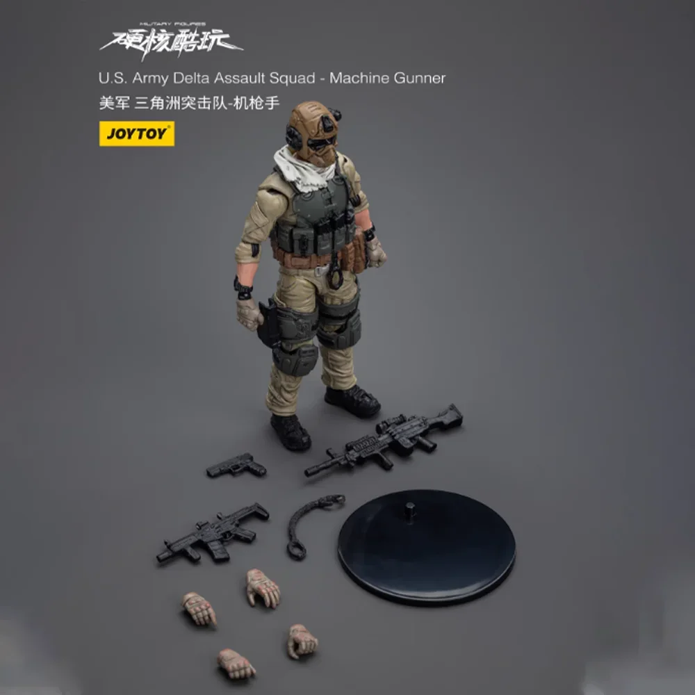 10CM [w magazynie] JOYTOY 1/18 wojskowe figurki armii amerykańskiej Delta oddział szturmowy Anime rysunek zabawki kolekcja Model prezent