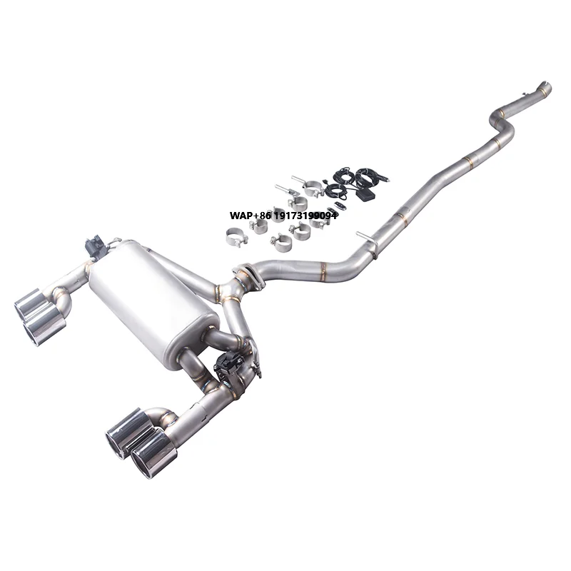 

Factory Price Stainless Steel Catback Exhaust for B-MW 320i 330i G20 B48 2.0T Muffler Exhaust Valve Car Exhaust Pipe