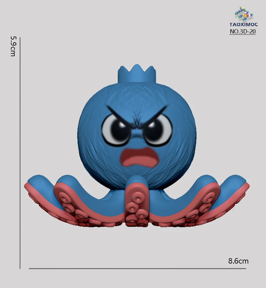 Stampa 3D Brainrot italiano Anime Action Figure Shimpanzini Bananini Figura da collezione Tung Sahur Blind Box Regali di Natale