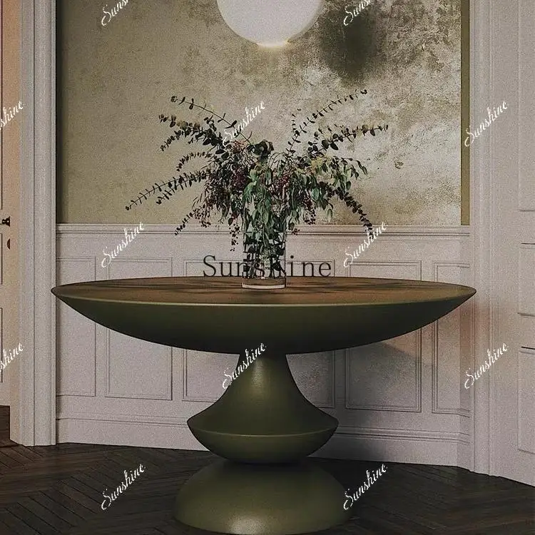 

Italian art creativity fiberglass gourd coffee table wine glass shape movable small side table coffee tableP