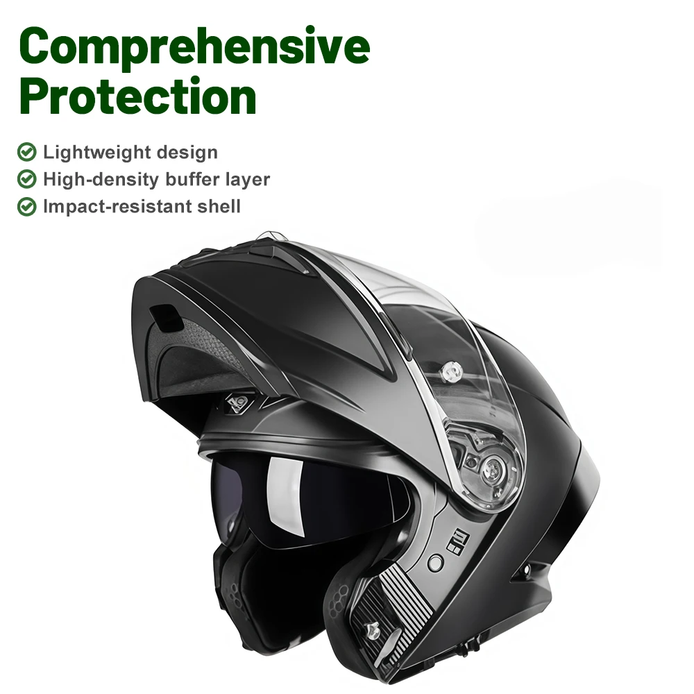 Universal Motorcycle Helmet Safety Downhill Flip Up Helmets Professional Motocross Racing Personalised Full Face Casco