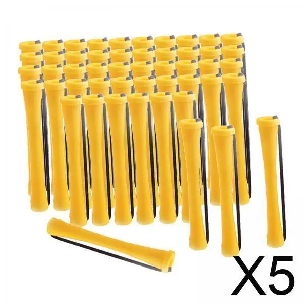 

Perming Curlers Roller Curl Cold Wave Rod Styling Device with Rubber Band for Long Short Natural Curly Hair