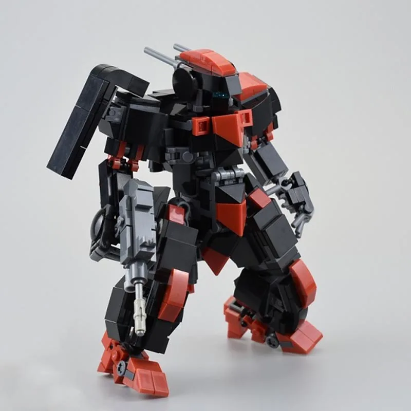 

Action Robot Building Blocks Kids Toy Mecha Warrior Figure Model Kits Toys For Children Assemble Bricks Anime Soldier Dolls MOC