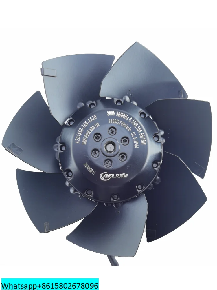 A2D185B-7AN-AAJZ JY J0 External rotor axial flow fan servo motor spindle cooling fan 380V