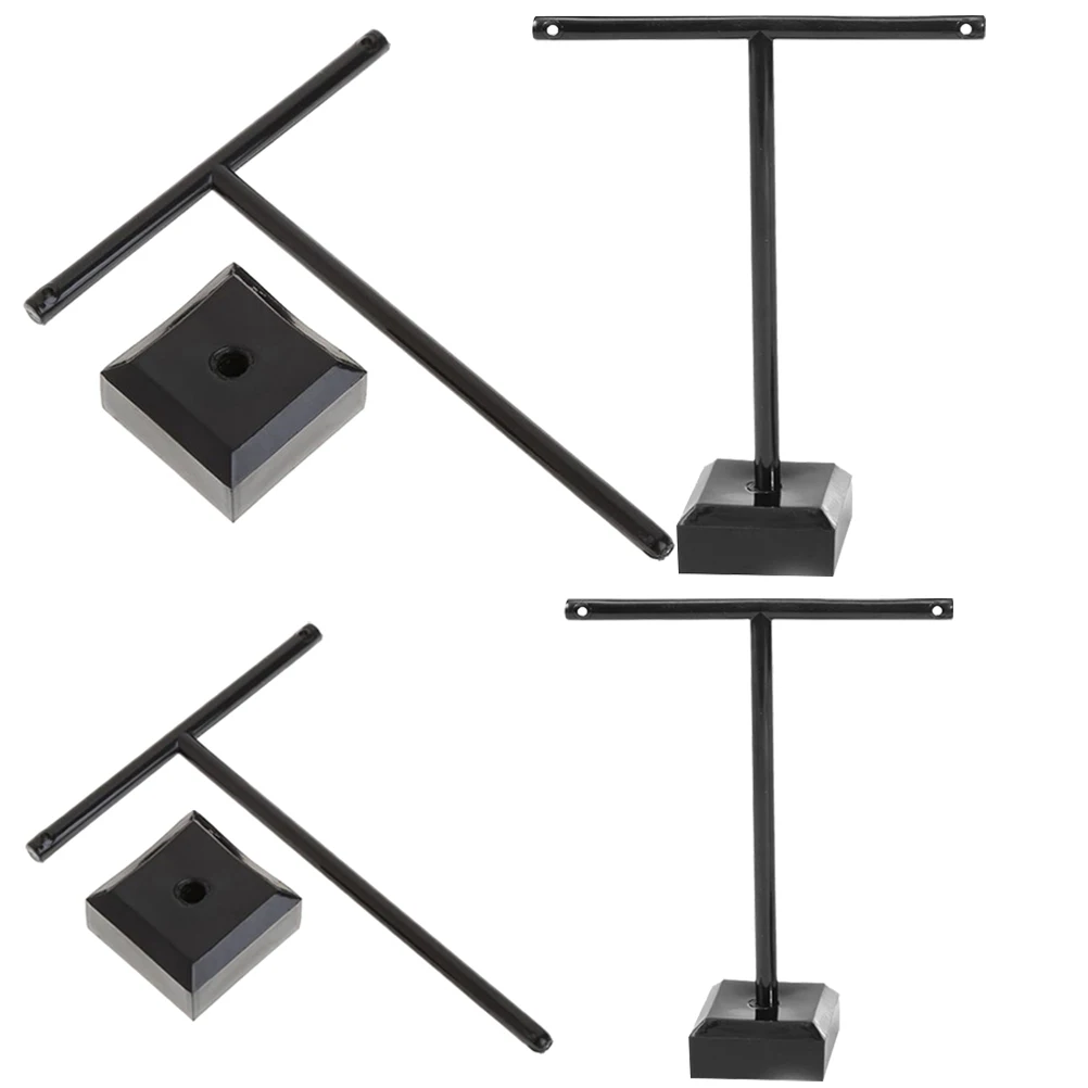 

4 шт., акриловая подставка для сережек, Т-образный органайзер, держатель для столешницы, креативная форма, витрина для ювелирных изделий, стойка для сережек