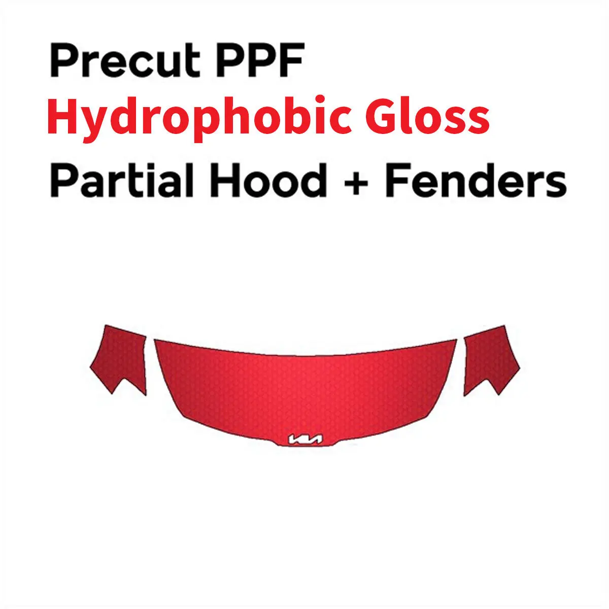 

Partial Hood Fenders Mirrors PreCut PPF Paint Protection Film Gloss DIY Clear Bra for KIA Sportage 2023-2025